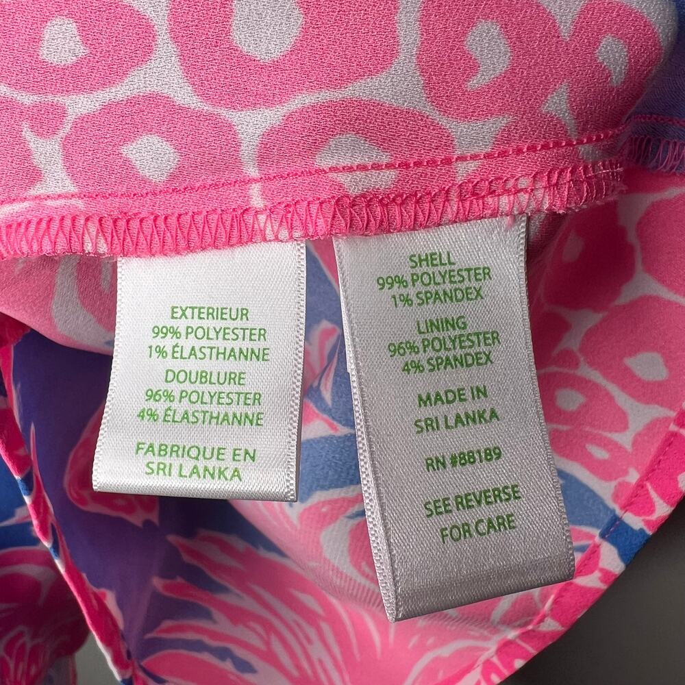 Lilly Pulitzer Blanca Romper Pineapple Mini Dress Size 6 - Picture 5 of 8